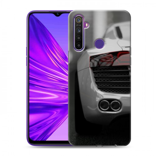 Дизайнерский силиконовый чехол для Realme 5 Audi