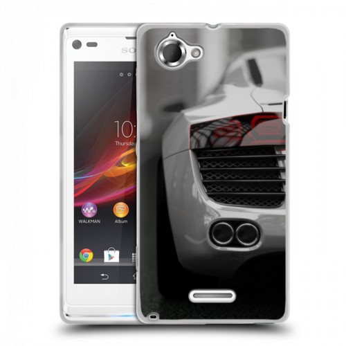 Дизайнерский пластиковый чехол для Sony Xperia L Audi