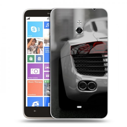 Дизайнерский пластиковый чехол для Nokia Lumia 1320 Audi