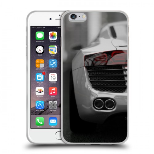 Дизайнерский силиконовый чехол для Iphone 6 Plus/6s Plus Audi