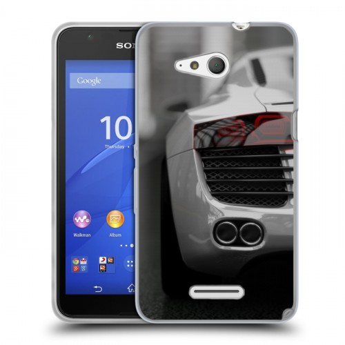 Дизайнерский пластиковый чехол для Sony Xperia E4g Audi