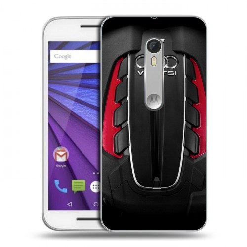 Дизайнерский пластиковый чехол для Lenovo Moto G Audi