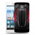 Дизайнерский пластиковый чехол для Huawei Ascend D2 Audi