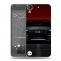 Дизайнерский пластиковый чехол для HTC Desire 530 Audi