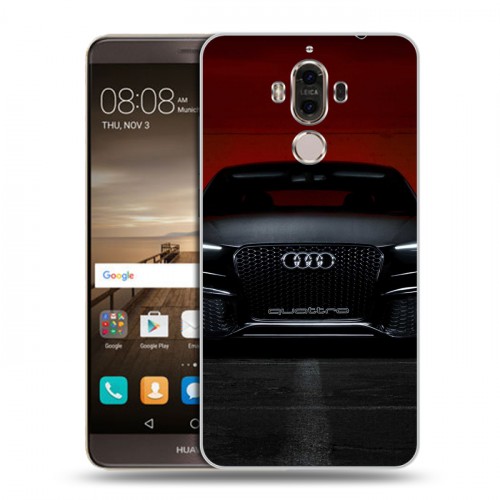 Дизайнерский пластиковый чехол для Huawei Mate 9 Audi