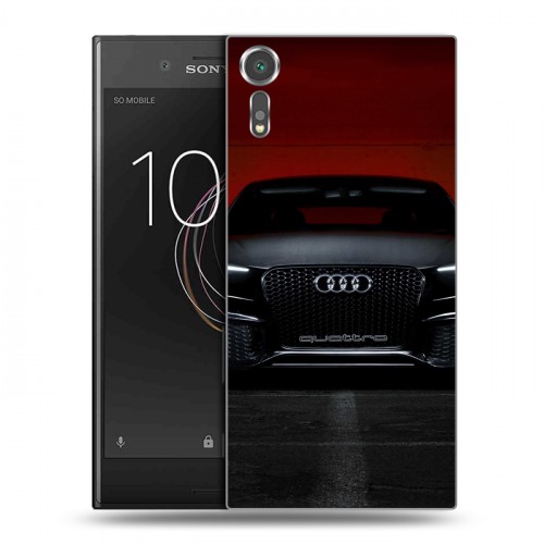 Дизайнерский пластиковый чехол для Sony Xperia XZs Audi