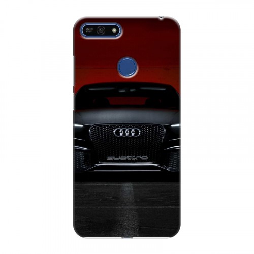 Дизайнерский силиконовый чехол для Huawei Honor 7A Pro Audi