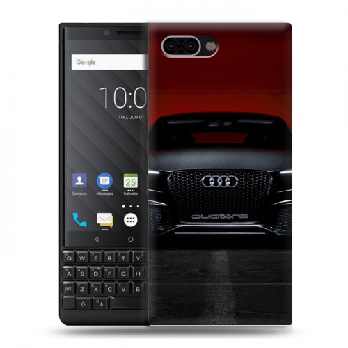 Дизайнерский пластиковый чехол для BlackBerry KEY2 Audi