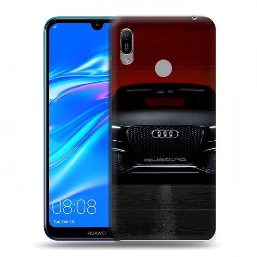 Дизайнерский пластиковый чехол для Huawei Y6 (2019) Audi