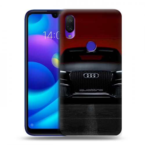 Дизайнерский пластиковый чехол для Xiaomi Mi Play Audi