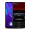 Дизайнерский силиконовый с усиленными углами чехол для OPPO A1k Audi