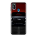 Дизайнерский силиконовый чехол для Samsung Galaxy M30s Audi