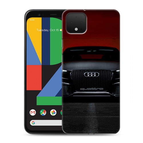 Дизайнерский пластиковый чехол для Google Pixel 4 Audi