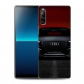 Дизайнерский силиконовый с усиленными углами чехол для Sony Xperia L4 Audi