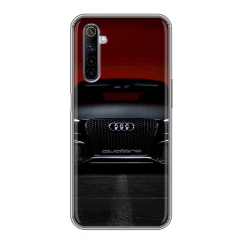 Дизайнерский силиконовый чехол для Realme 6 Audi