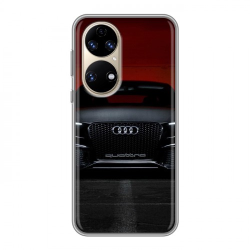 Дизайнерский силиконовый чехол для Huawei P50 Pro Audi