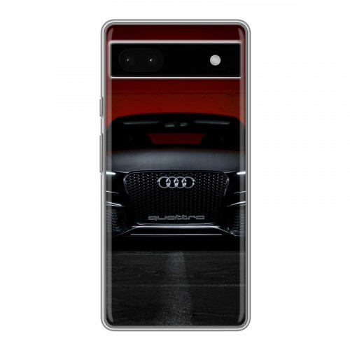 Дизайнерский силиконовый с усиленными углами чехол для Google Pixel 6a Audi