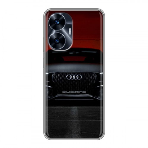 Дизайнерский силиконовый чехол для Realme C55 Audi