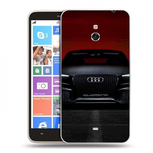 Дизайнерский пластиковый чехол для Nokia Lumia 1320 Audi