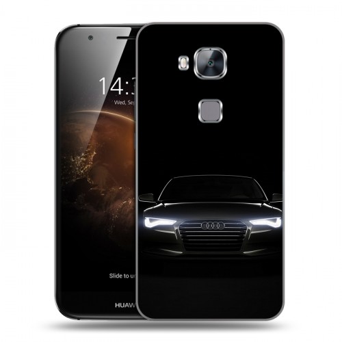 Дизайнерский пластиковый чехол для Huawei G8 Audi