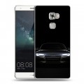 Дизайнерский пластиковый чехол для Huawei Mate S Audi