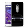 Дизайнерский пластиковый чехол для Lenovo Moto G Audi