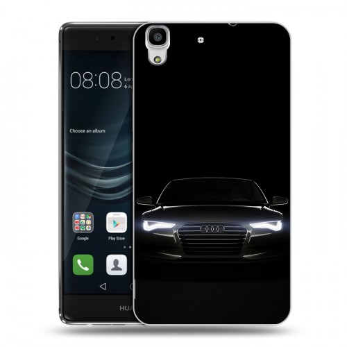 Дизайнерский пластиковый чехол для Huawei Y6II Audi