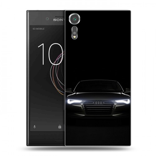 Дизайнерский пластиковый чехол для Sony Xperia XZs Audi