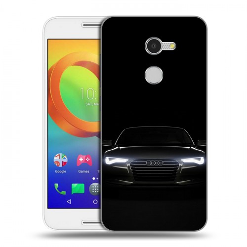 Дизайнерский силиконовый чехол для Alcatel A3 Audi