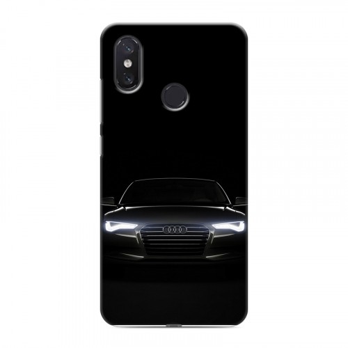 Дизайнерский пластиковый чехол для Xiaomi Mi8 Audi