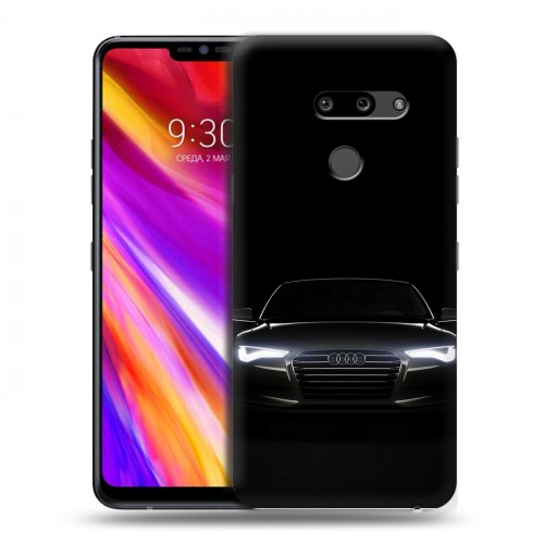 Дизайнерский пластиковый чехол для LG G8 ThinQ Audi