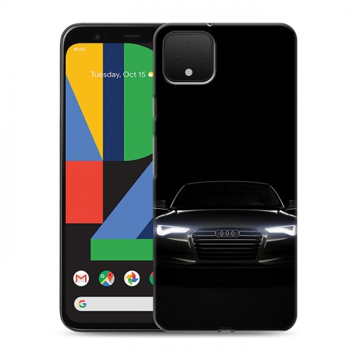 Дизайнерский пластиковый чехол для Google Pixel 4 Audi