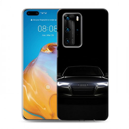 Дизайнерский пластиковый чехол для Huawei P40 Pro Audi