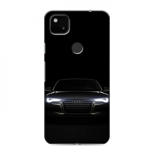 Дизайнерский пластиковый чехол для Google Pixel 4a Audi