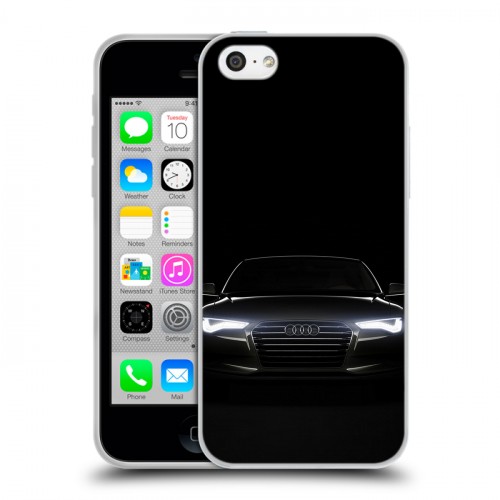 Дизайнерский пластиковый чехол для Iphone 5c Audi