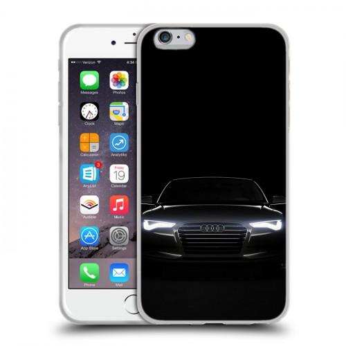 Дизайнерский силиконовый чехол для Iphone 6 Plus/6s Plus Audi