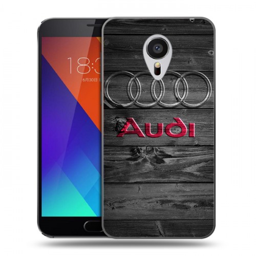 Дизайнерский пластиковый чехол для Meizu MX5 Audi