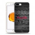 Дизайнерский пластиковый чехол для Iphone 7 Plus / 8 Plus Audi