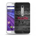 Дизайнерский пластиковый чехол для Lenovo Moto G Audi