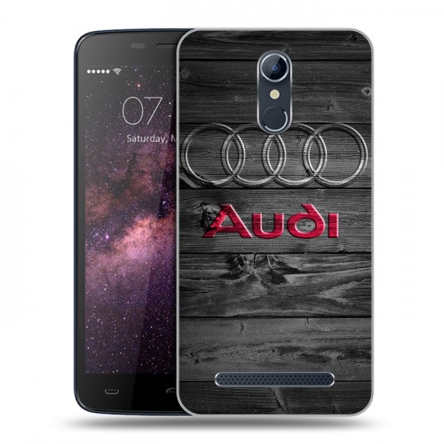 Дизайнерский силиконовый чехол для Homtom HT17 Audi