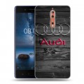 Дизайнерский пластиковый чехол для Nokia 8 Audi