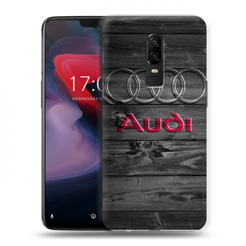 Дизайнерский пластиковый чехол для OnePlus 6 Audi