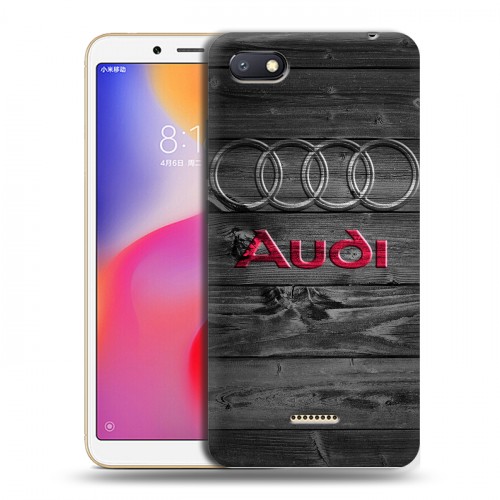 Дизайнерский пластиковый чехол для Xiaomi RedMi 6A Audi