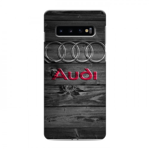 Дизайнерский силиконовый чехол для Samsung Galaxy S10 Audi