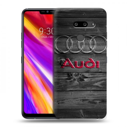 Дизайнерский пластиковый чехол для LG G8 ThinQ Audi