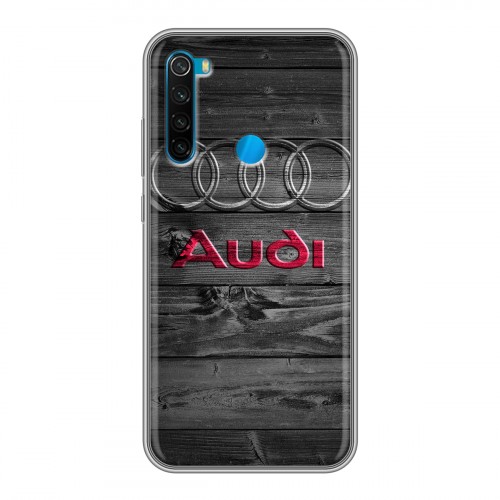 Дизайнерский силиконовый чехол для Xiaomi RedMi Note 8 Audi