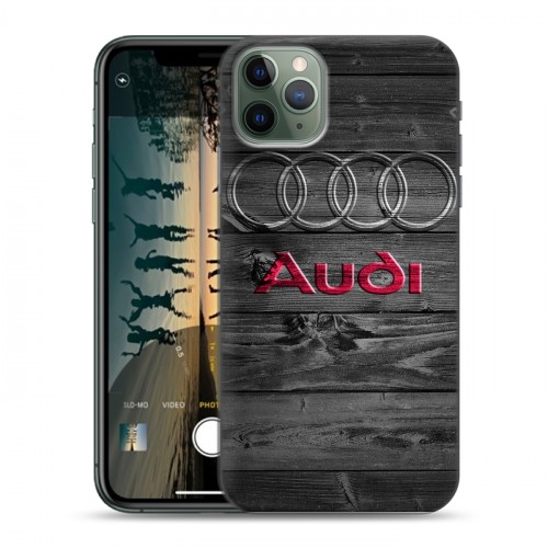 Дизайнерский пластиковый чехол для Iphone 11 Pro Audi