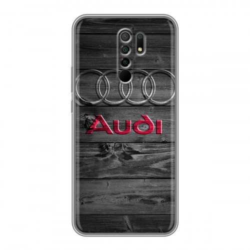 Дизайнерский пластиковый чехол для Xiaomi RedMi 9 Audi