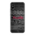 Дизайнерский силиконовый чехол для Xiaomi RedMi 9A Audi