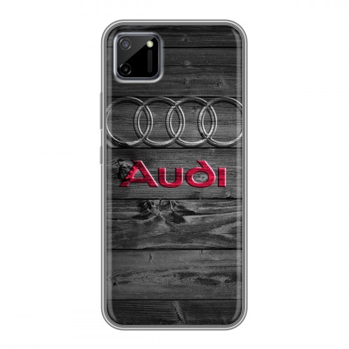 Дизайнерский силиконовый чехол для Realme C11 Audi